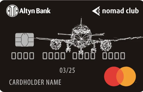 Nomad Club картасы — Altyn Bank: дебеттік карта