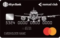 Nomad Club — кредитная карта Altyn Bank