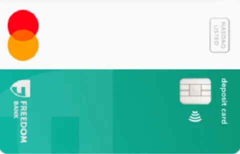 Deposit Card — Freedom Bank: дебеттік карта