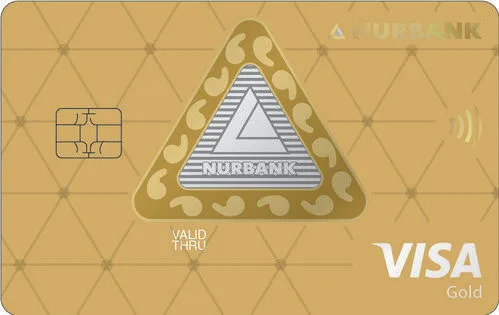 Нурбанк Visa Gold — Nurbank: дебеттік карта